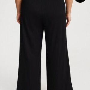 Torrid Classic Black Wide-Leg Trousers
